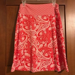 🌹4 for $25🌹Faded Glory Paisley Skirt S